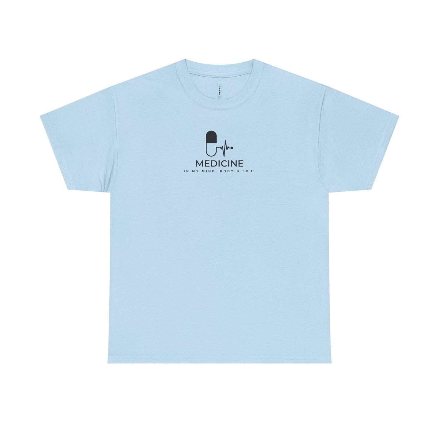 @Chaatwithmimosas x VESSEL Medicine Tee - Carbon Black