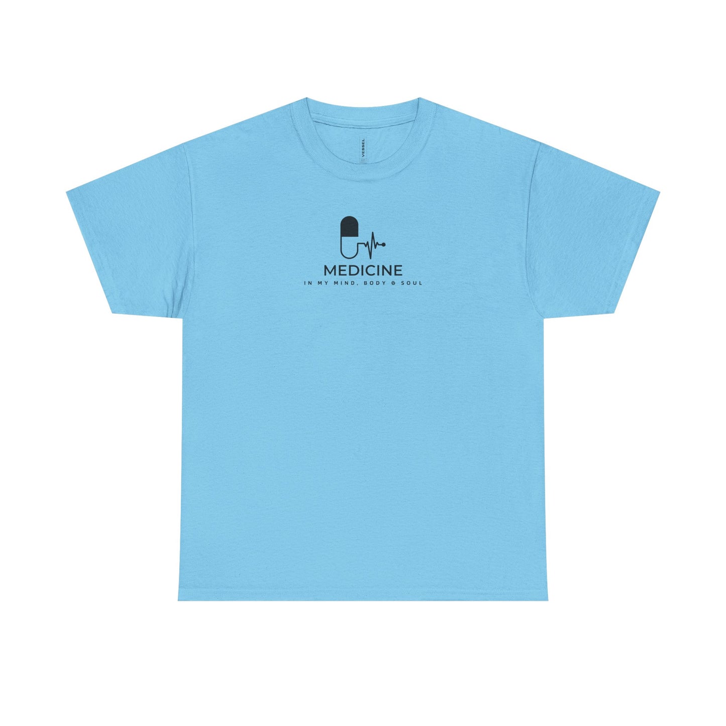 @Chaatwithmimosas x VESSEL Medicine Tee - Carbon Black
