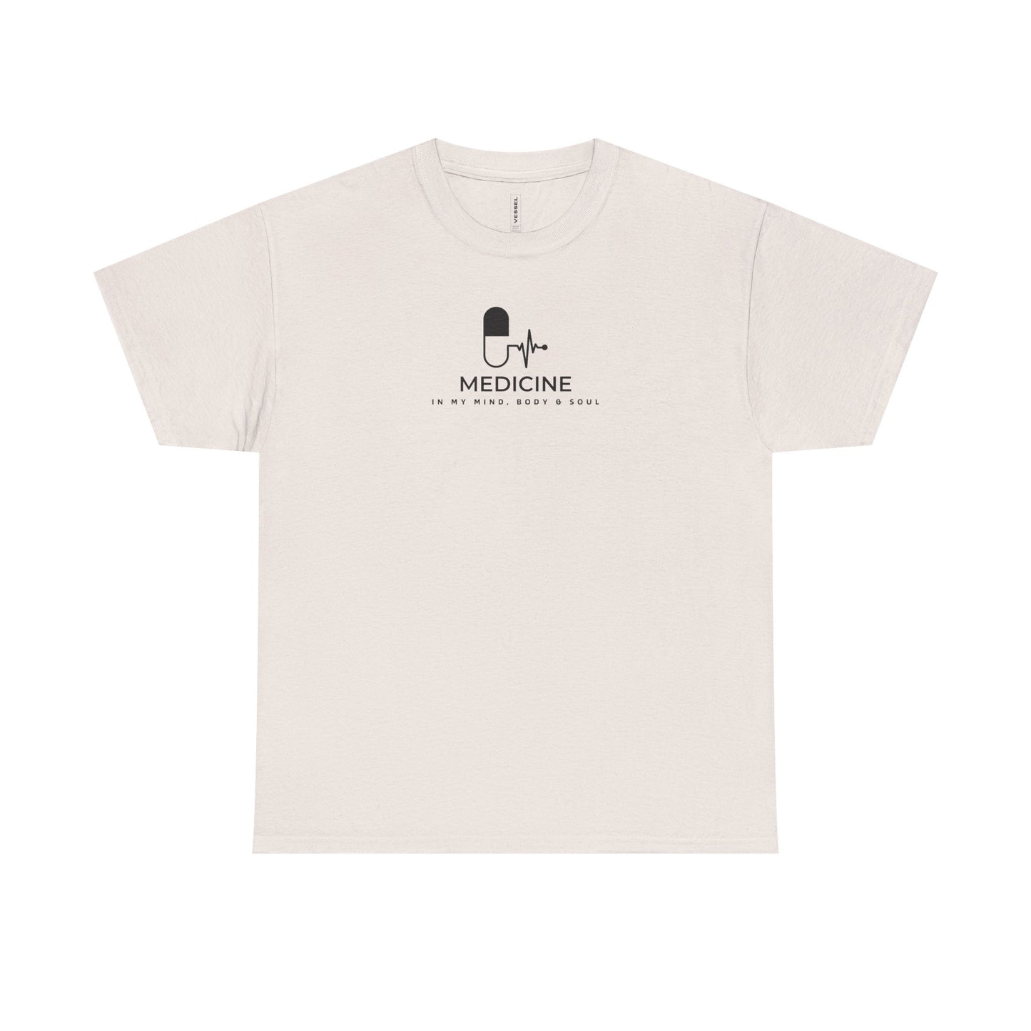 @Chaatwithmimosas x VESSEL Medicine Tee - Carbon Black